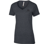 Femmes ATC™ EUROSPUN® T-shirt à col en V filé à l'anneau