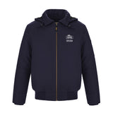 Blouson bombardier pour hommes avec doublure Sherpa