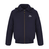 Blouson bombardier pour hommes avec doublure Sherpa