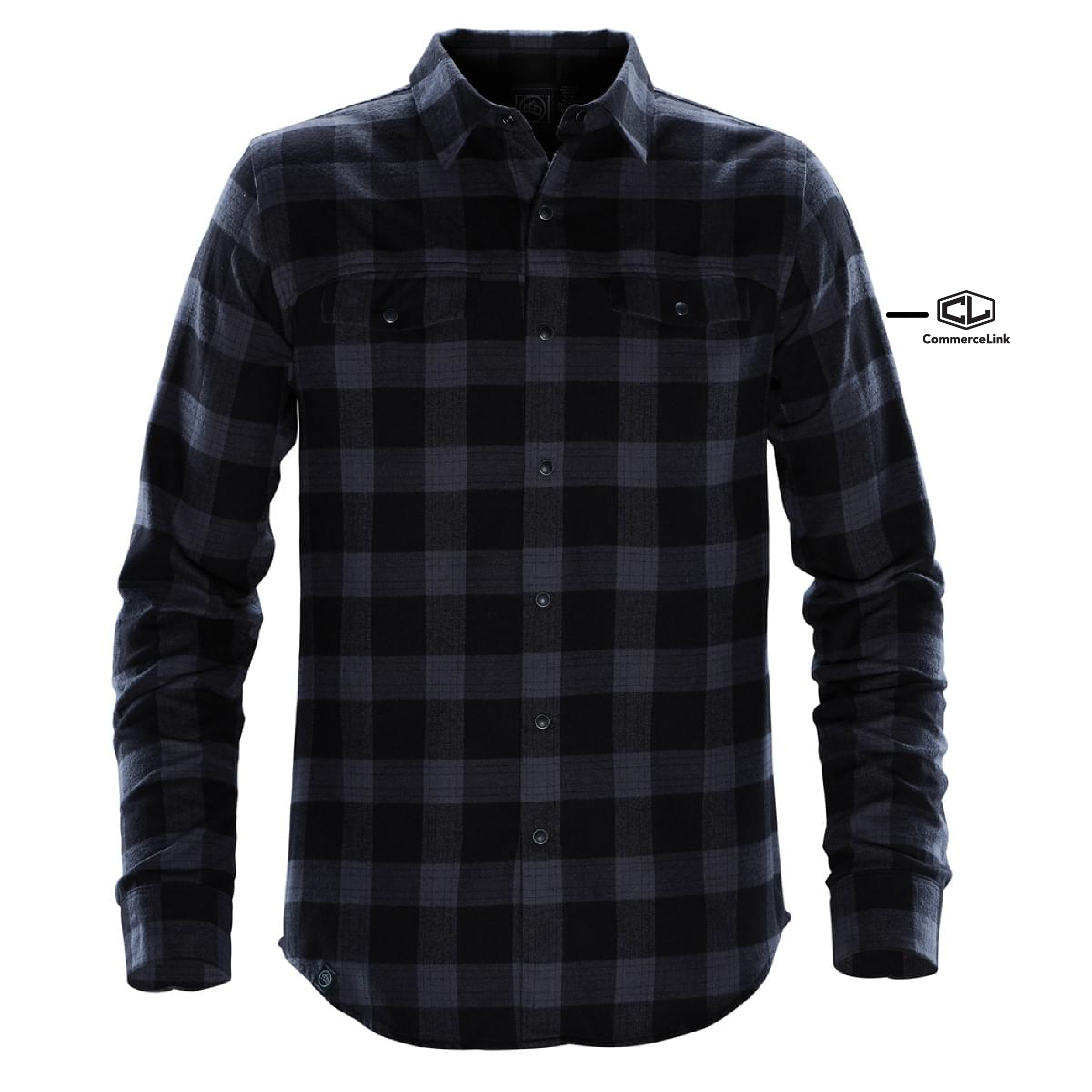 Chemise Logan à boutons-pression pour homme