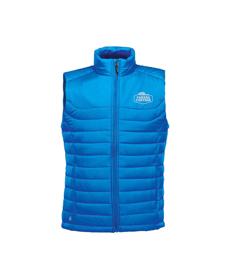 Gilet matelassé Nautilus pour homme - Bleu azur