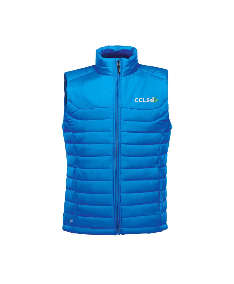 Gilet matelassé Nautilus pour homme - Bleu azur