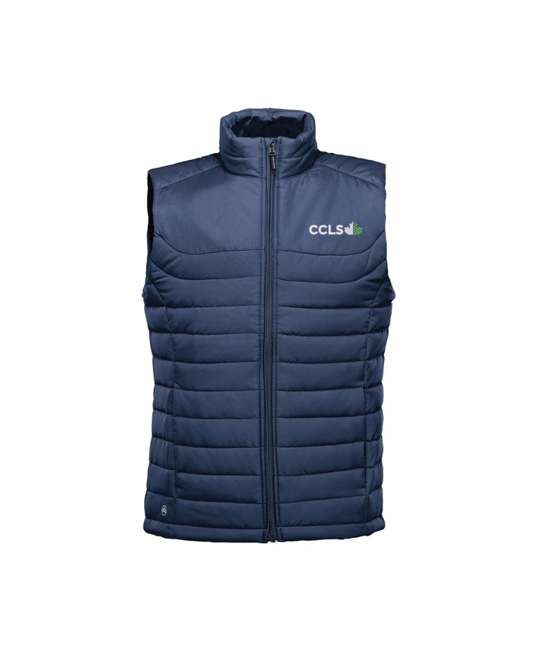 Gilet matelassé Nautilus pour homme - Bleu marine