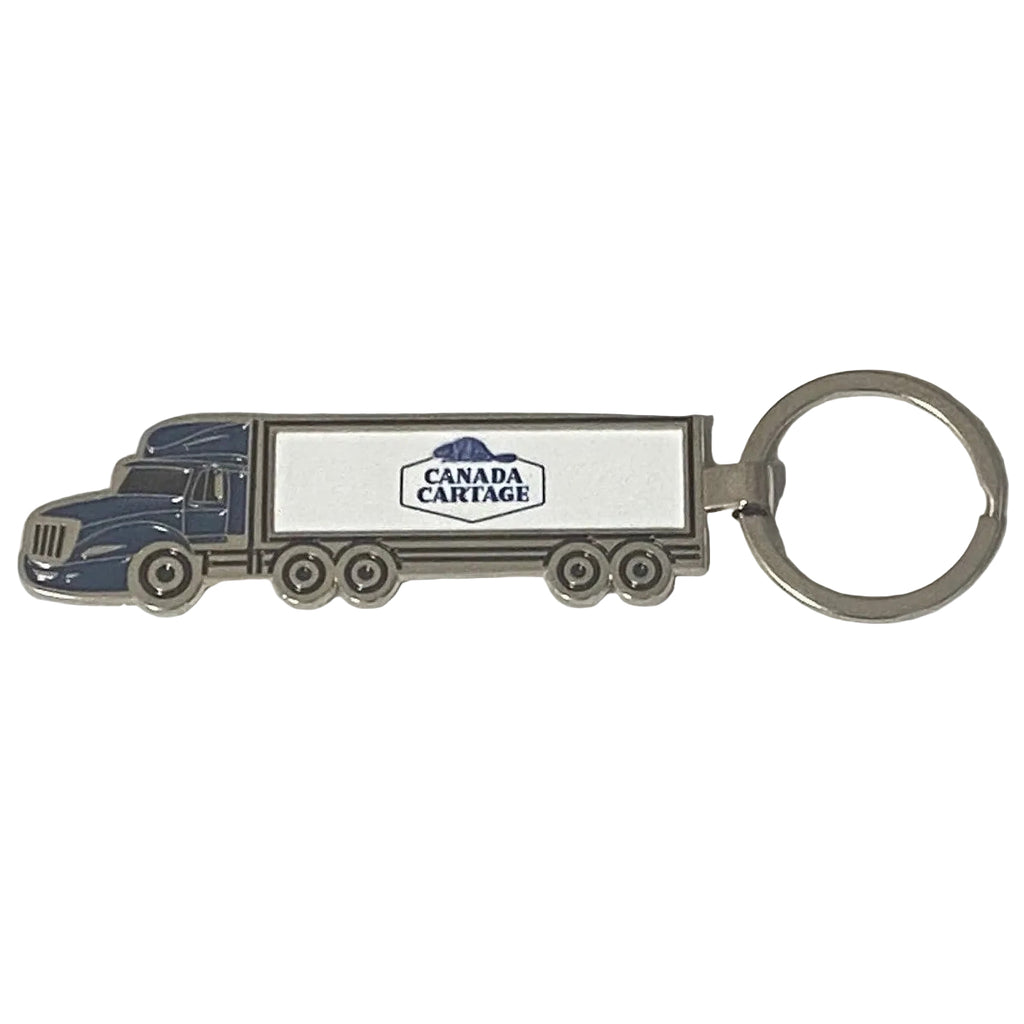 Canada Cartage Truck Keychain