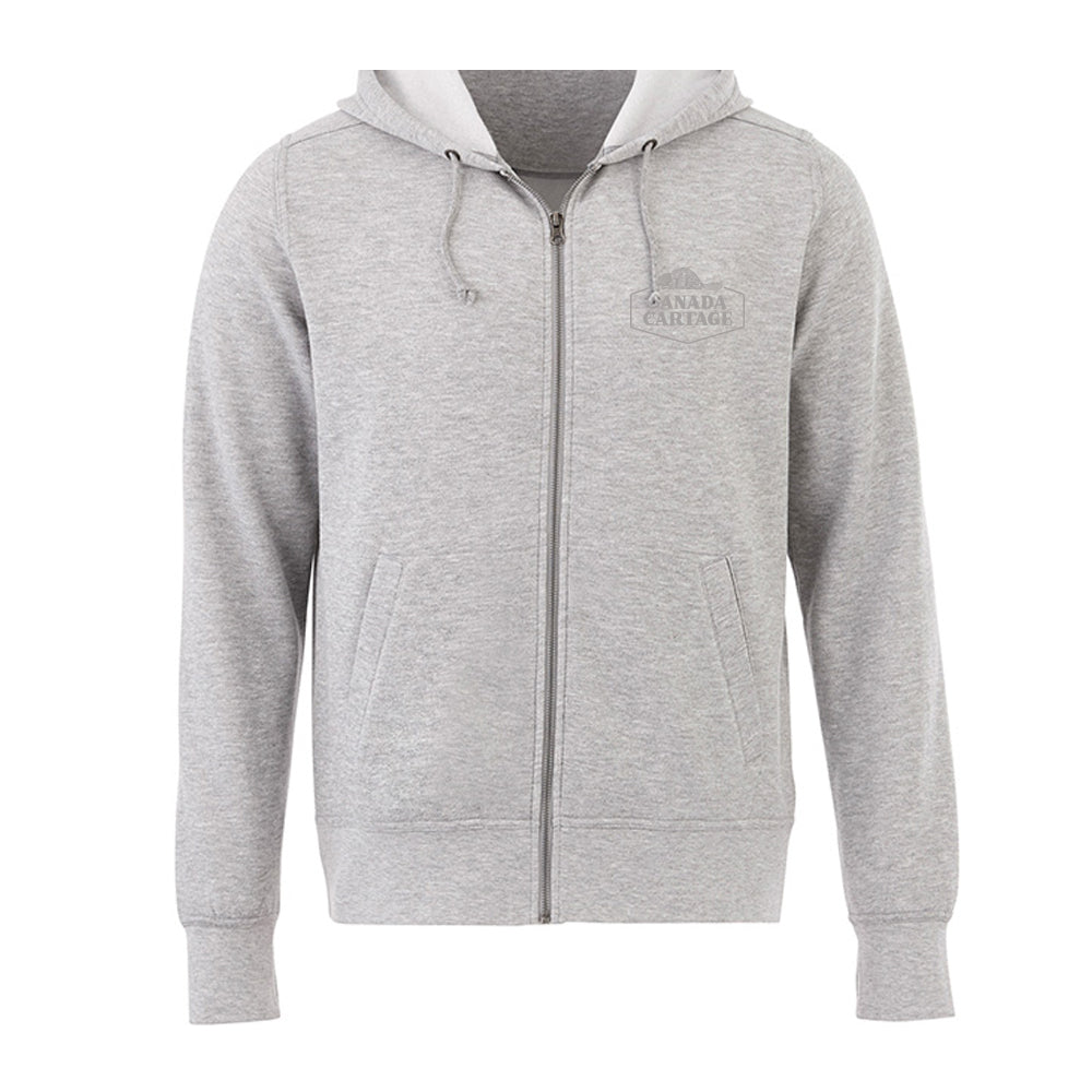 Sweat à capuche zippé en polaire Cypress pour homme