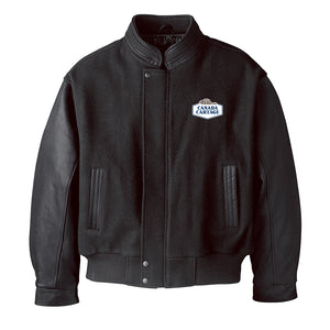 Men's Melton and Leather Jacket – Canada Cartage Gear
